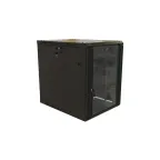 Шкаф настенный 19-дюймовый, 15U, 775x600х800мм, стекло
