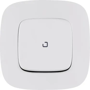 Valena ALLURE Переключатель 10АХ 250В с подсветкой с лицевой панелью безвинтовые зажимы белый