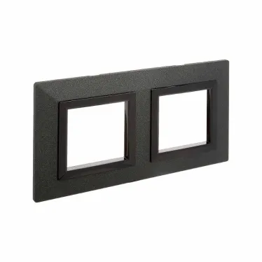 Рамка из металла, ''Avanti'', графитовая, 4 модуля