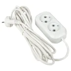 Удлинитель 'Эксперт' 2 гнезда 3 метра 10А/2.2кВт без заземления ПВС 2х0.75 PROxima