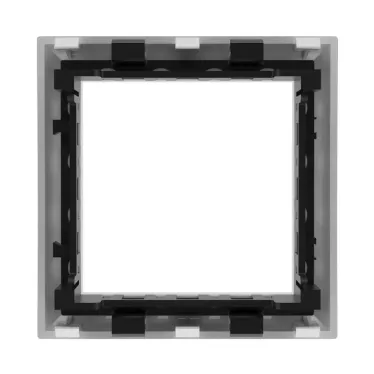 Avanti Рамка-суппорт для In-liner Front серебристый металлик 2модуля