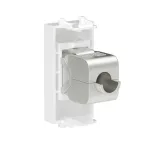 Avanti Компьютерная розетка RJ-45 без шторки модульная кат.5е экранированная Белое облако 1 модуль