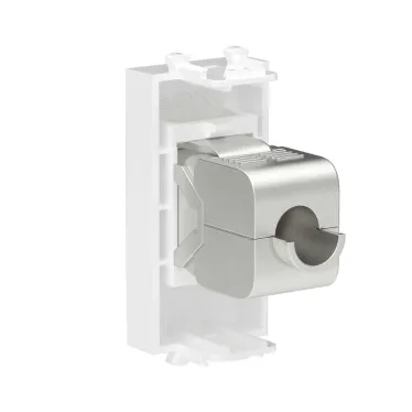 Avanti Компьютерная розетка RJ-45 без шторки модульная кат.5е экранированная Белое облако 1 модуль