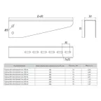 Кронштейн монтажный 200 мм