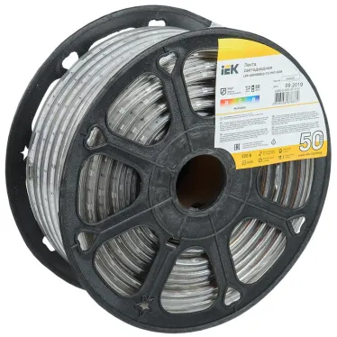 Лента LED 50м LSR-5050RGB30-7,2-IP67-220В IEK