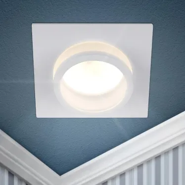 Встраиваемый светильник алюминиевый KL88 WH MR16/GU5.3 белый