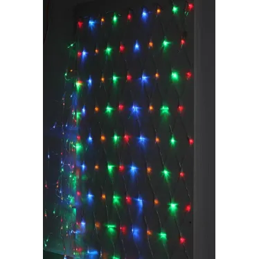 Гирлянда LED Сеть 1,8 м*1,5 м ENIS-01M мультиколор, мультирежим, 220V, IP20 (60/540)