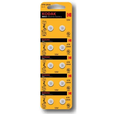 Батарейка AG13 (357) LR1154, LR44 [KAG13-10] MAX Button Cell (100/1000/70000)