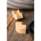 Угол внешний (25х25) (4 шт) Plast под светлое дерево