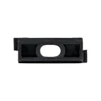 Крепеж-клипса черная d25мм Plast PROxima (10шт)