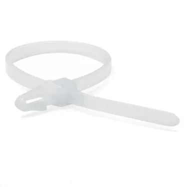 Хомут P6.6 с монтажным основанием под отверстие 4, (100 шт./упак)