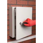 Щит распределительный навесной ЩРн-24з IP54 395х310х120 с замком