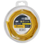 Трубка термоусадочная ТТУ нг-LS 8/4 желтая (2м/упак) IEK