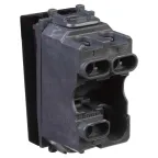 Avanti Выключатель ''Черный квадрат'', 16A, 1 модульный