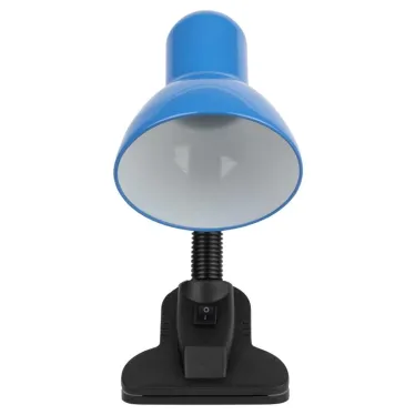 Светильник настольный на прищепке синий N-102-E27-40W-BU ЭРА