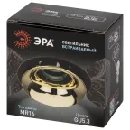 Светильник встраиваемый декоративный KL103 BK/GD MR16 GU5.3 черный золото