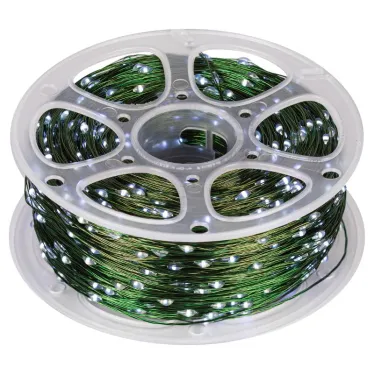 Гирлянда Нить, холодный свет, 50 м, 500 microLED, IP44, 220В ENIN-2000W