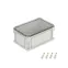 Корпус IP66/IP67, 300х200х146 мм, без МП, с фланцами, прозрачная крышка H- 21 мм