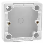 CARIVA Коробка 26 мм для наружного монтажа белая