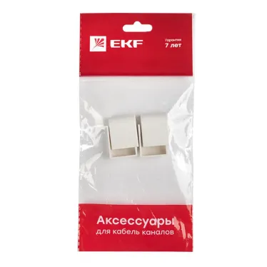 Заглушка (20х10) (4 шт) Plast Белый