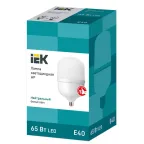 Лампа светодиодная HP 65Вт 230В 4000К E40 IEK