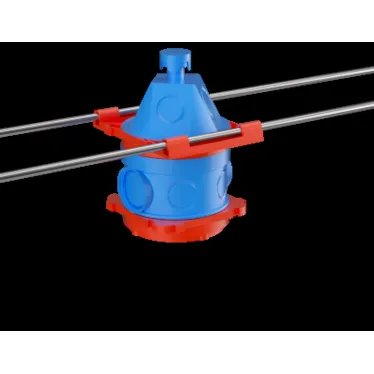 Коробка универсальная установочная для заливки в бетон 90Х71 h114