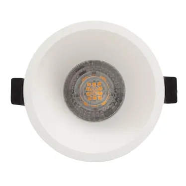 Светильник встраиваемый IP20 10 Вт GU5.3 LED бел. пластик DENKIRS DK3026-WH