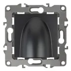 Вывод кабеля, Эра12, графит, 12-6003-12