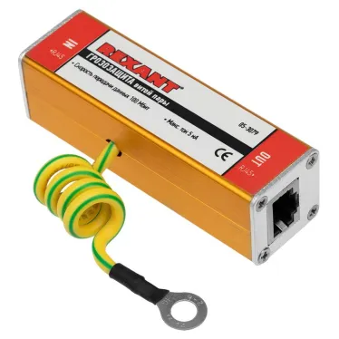 Грозозащита витой пары RJ45 разъем,