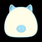 Светильник ночник настольный 5 Вт 200 лм 2700-6000К DC 5В Голубой IP20 112х54х109мм с Li-ion акк 1200мА диммируемый Qplus Gauss