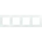 ETIKA Рамка 4 поста белая