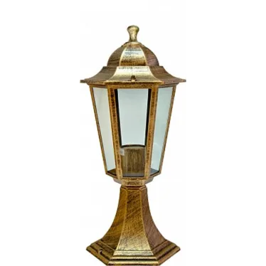 Светильник НТУ-60w столб-0.41м Е27 IP44 черный золото
