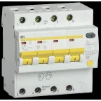 Выключатель автоматический дифференциальный АД14S 4Р 32А 100мА