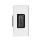 Разъём HDMI, узкий, (мама-мама), S27, белый