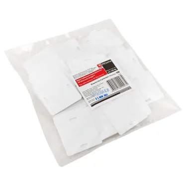 Бирка кабельная маркировочная 134 большой квадрат (100шт)