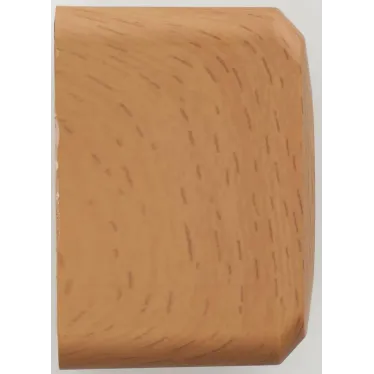 ЭТЮД Розетка наружная с заземлением со шторками бук