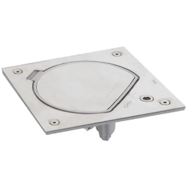 Connect Влагостойкая основа IP66 с замком на 1 модуль K45 сталь