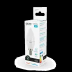 Лампа светодиодная LED 8 Вт 540 лм 4100К свеча нейтральный E14 AC 220В Elementary Gauss