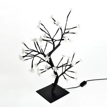 Дерево светодиодное "Сакура"  ULD-T3545-048/SBA PINK IP20 SAKURA   45 см. 48 диодов. Розовый свет. шнур черный | UL-00001401 | Uniel