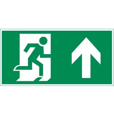 пиктограмма "ФИГУРА / СТРЕЛКА ВВЕРХ" 400х200мм для аварийно-эвакуационного светильника Vault | V5-EM03-60.013.016 | VARTON