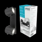 Светильник архитектурный ДБУ под лампу 35 Вт 2хGU10 AC 220В IP54 280х90х130мм Sonata Gauss