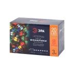 Гирлянда LED Нить Фонарики 3 м мультиколор, 220V, IP20 (36/720), ENIN-3F