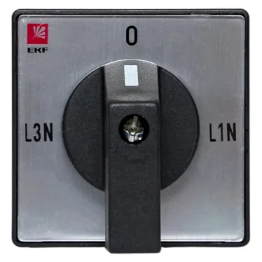 Переключатель кулачковый ПК-1-84 10А 4P для вольтметра (для фазного напряжения) PROxima