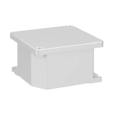 Коробка ответвительная 90х90х53мм IP66 RAL9006 алюминиевая