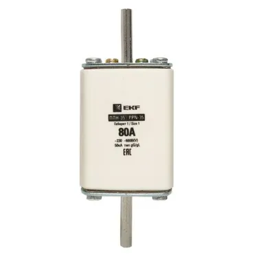 Вставка плавкая ППН-35 250/80А габарит 1