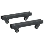 Комплект роликов для шкафа LINEA S шириной 600мм черный