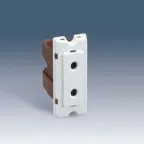 Розетка 2P, 10А 230В, винтовой зажим, S82C, механизм, белый