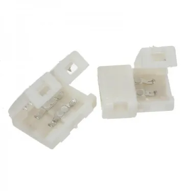 Разъем фиксированный для LED ленты 14,4W/m IP20 10мм