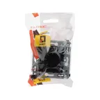 Avanti Механизм управления вентиляторами в стену, Черный квадрат