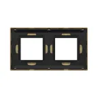 Рамка из металла, ''Avanti'', золотая, 4 модуля